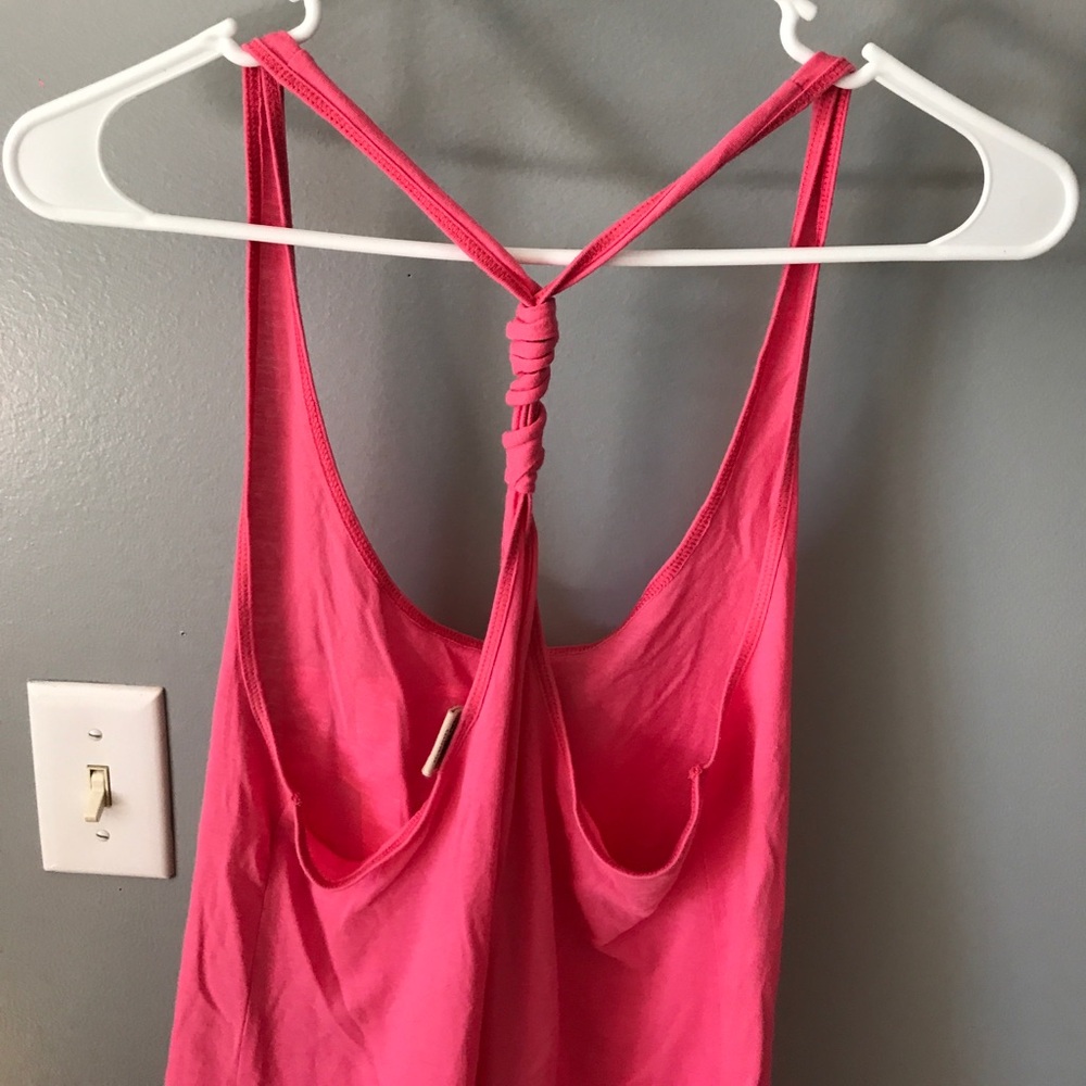Hollister pink knot back tank - Picture 6 of 6